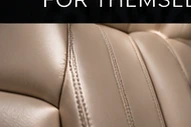 Premium leather detail
