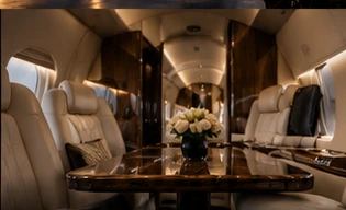 Refined luxury interior in warm tones